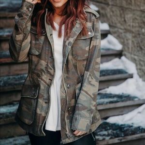 Chelsea Deboer by lily & lottie camo utility jacket